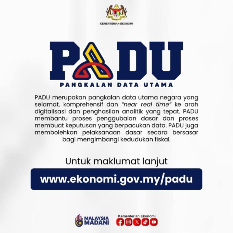Pembangunan Sistem Pangkalan Data Utama PADU 1024x1024