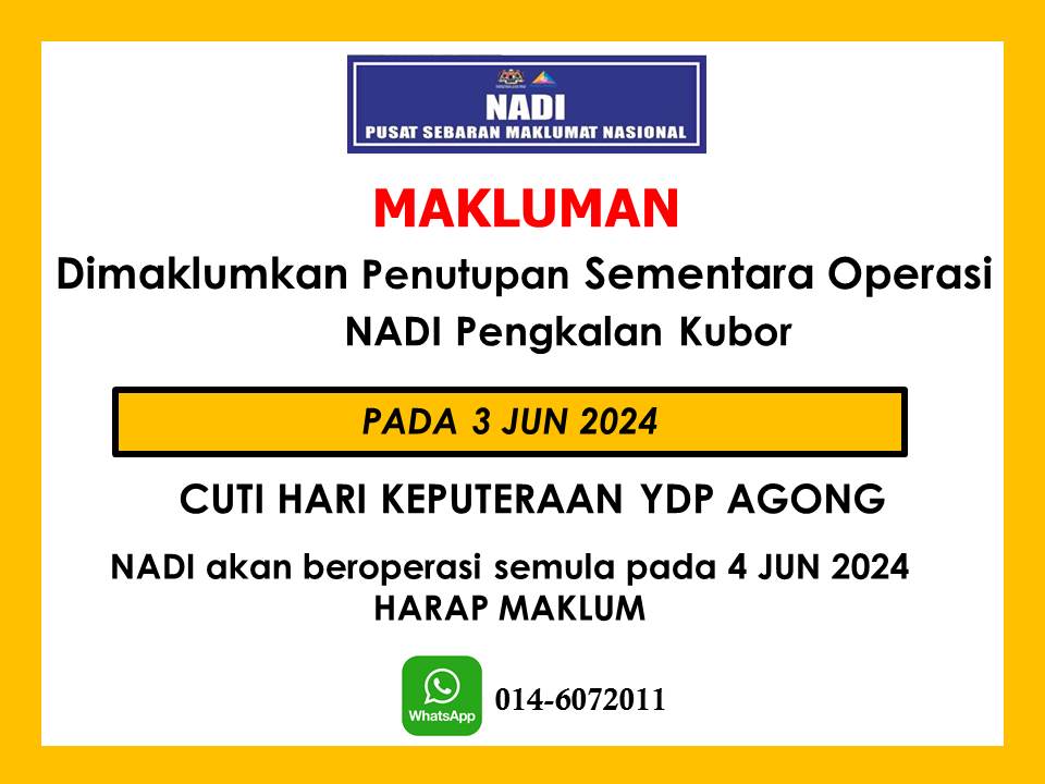 NOTIS PENUTUPAN NADI